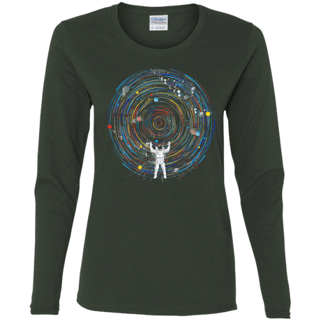 Space DJ Women's Long Sleeve T-Shirt