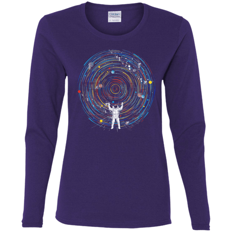 Space DJ Women's Long Sleeve T-Shirt