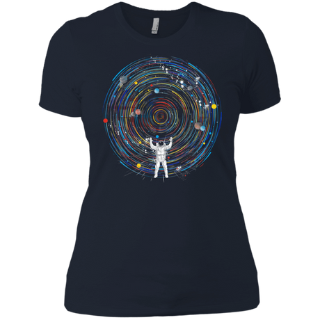 T-Shirts Midnight Navy / X-Small Space DJ Women's Premium T-Shirt