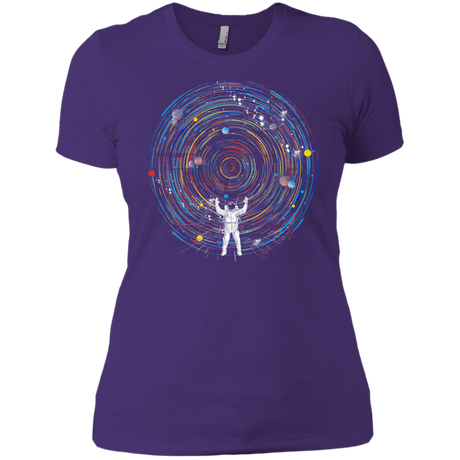 T-Shirts Purple Rush/ / X-Small Space DJ Women's Premium T-Shirt