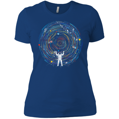 T-Shirts Royal / X-Small Space DJ Women's Premium T-Shirt