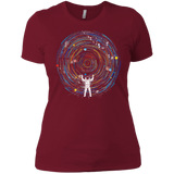 T-Shirts Scarlet / X-Small Space DJ Women's Premium T-Shirt