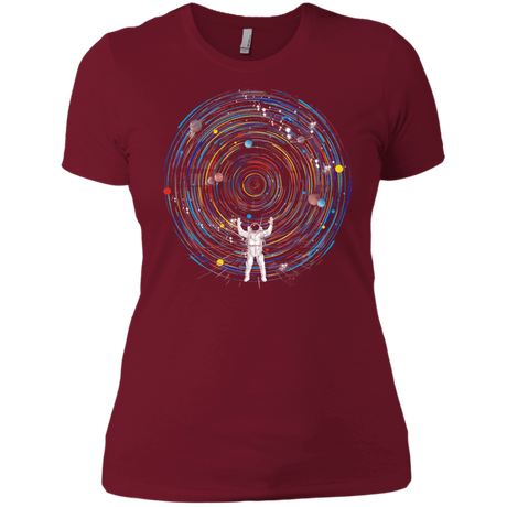 T-Shirts Scarlet / X-Small Space DJ Women's Premium T-Shirt