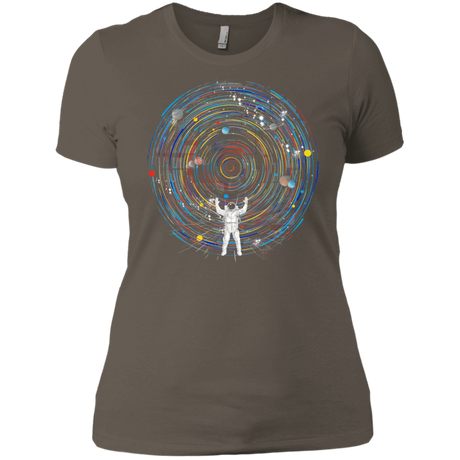 T-Shirts Warm Grey / X-Small Space DJ Women's Premium T-Shirt