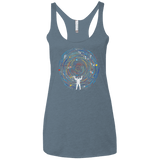 Space DJ Women's Triblend Racerback Tank