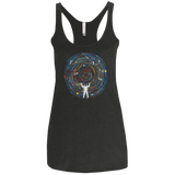 Space DJ Women's Triblend Racerback Tank