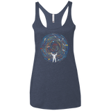 Space DJ Women's Triblend Racerback Tank