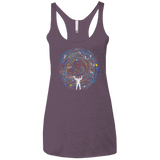 Space DJ Women's Triblend Racerback Tank