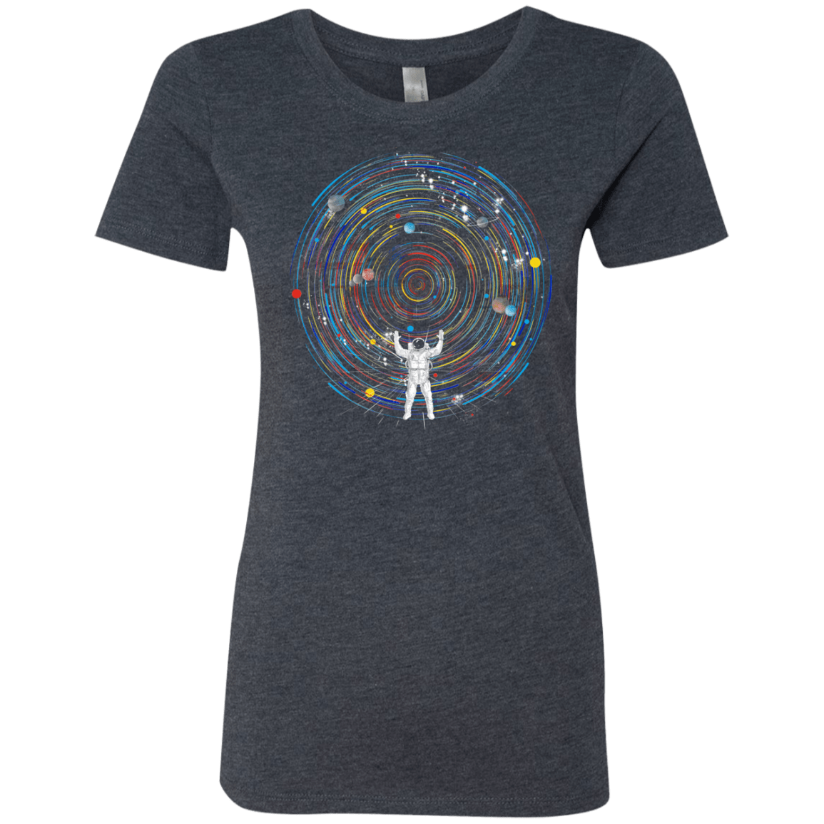 Space DJ Women's Triblend T-Shirt