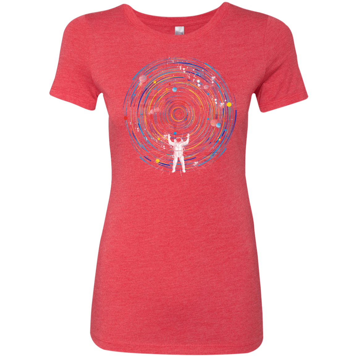 Space DJ Women's Triblend T-Shirt