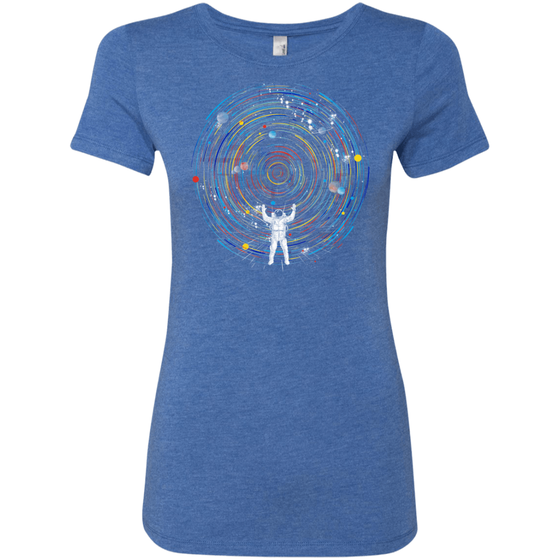 Space DJ Women's Triblend T-Shirt