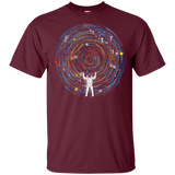 T-Shirts Maroon / YXS Space DJ Youth T-Shirt