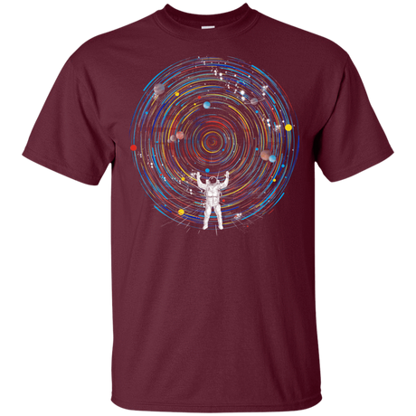 T-Shirts Maroon / YXS Space DJ Youth T-Shirt