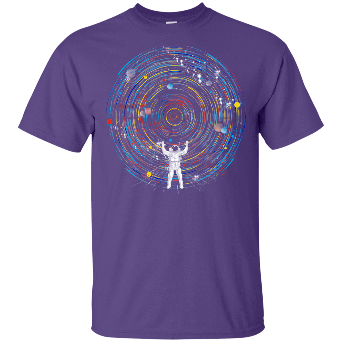 T-Shirts Purple / YXS Space DJ Youth T-Shirt
