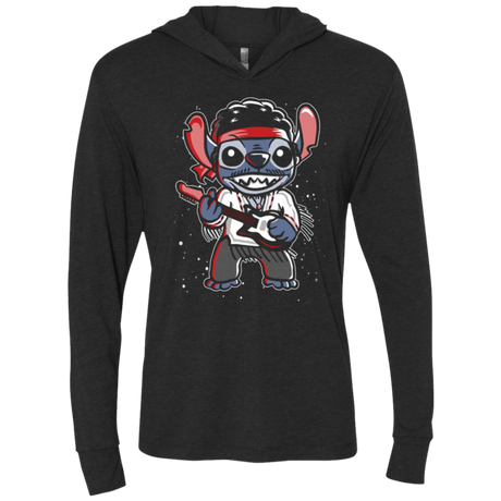 T-Shirts Vintage Black / X-Small Space Experience Triblend Long Sleeve Hoodie Tee