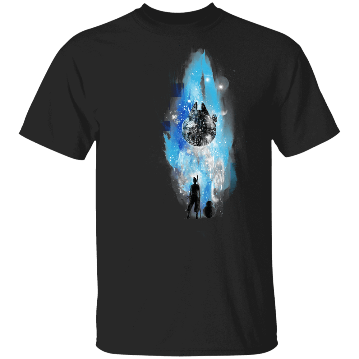 T-Shirts Black / YXS Space Falcon Youth T-Shirt