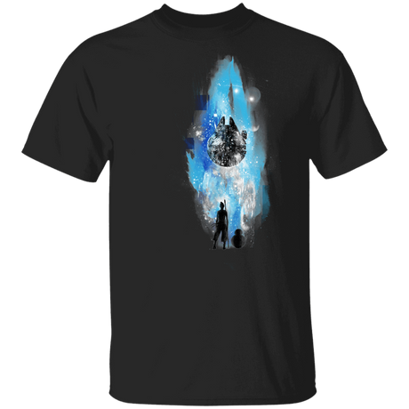 T-Shirts Black / YXS Space Falcon Youth T-Shirt