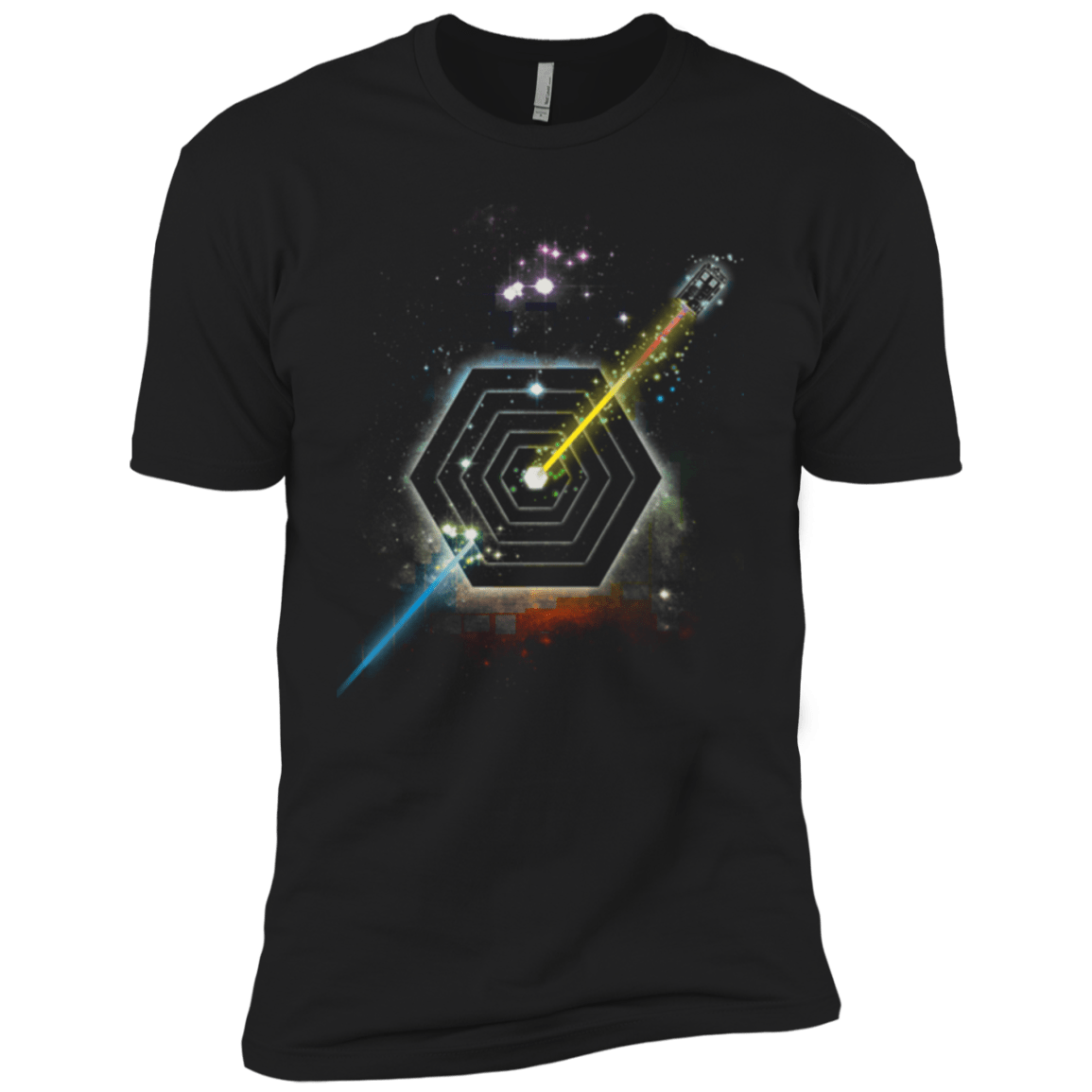 T-Shirts Black / YXS Space Fragmentation Travel Boys Premium T-Shirt