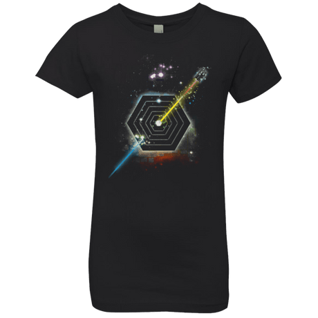 T-Shirts Black / YXS Space Fragmentation Travel Girls Premium T-Shirt