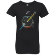 T-Shirts Black / YXS Space Fragmentation Travel Girls Premium T-Shirt
