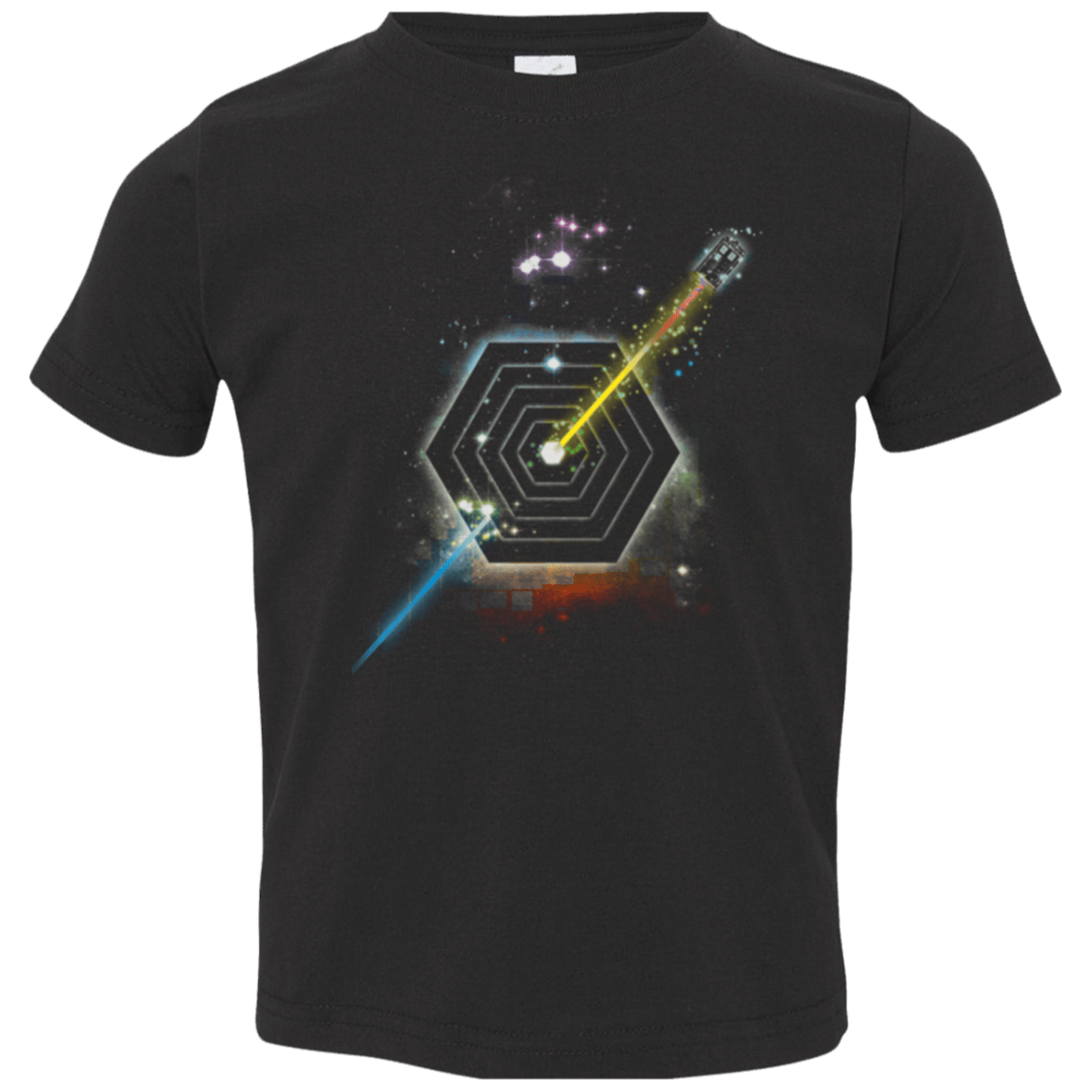 T-Shirts Black / 2T Space Fragmentation Travel Toddler Premium T-Shirt