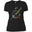 T-Shirts Black / X-Small Space Fragmentation Travel Women's Premium T-Shirt