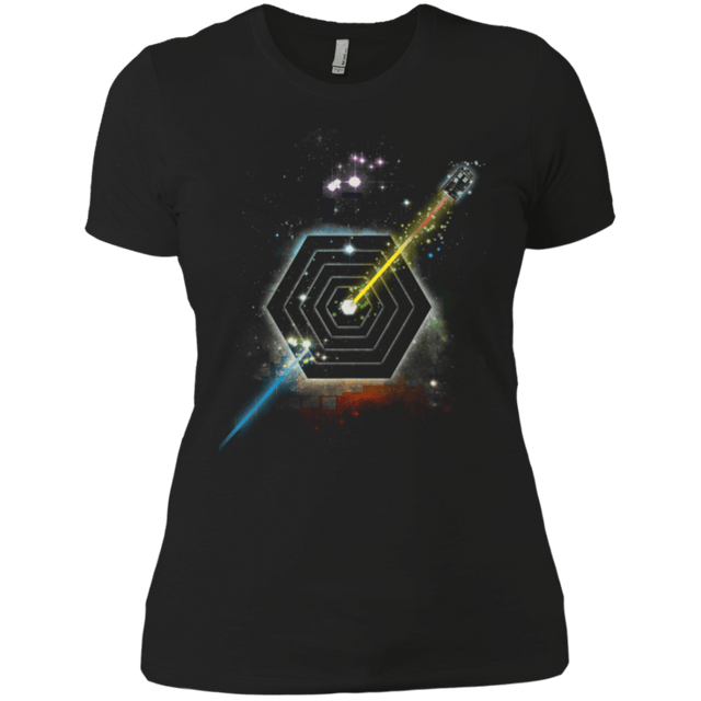 T-Shirts Black / X-Small Space Fragmentation Travel Women's Premium T-Shirt