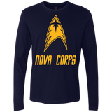 T-Shirts Midnight Navy / Small Space Gang Men's Premium Long Sleeve