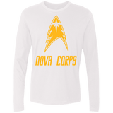 T-Shirts White / Small Space Gang Men's Premium Long Sleeve