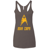 T-Shirts Macchiato / X-Small Space Gang Women's Triblend Racerback Tank