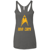 T-Shirts Premium Heather / X-Small Space Gang Women's Triblend Racerback Tank