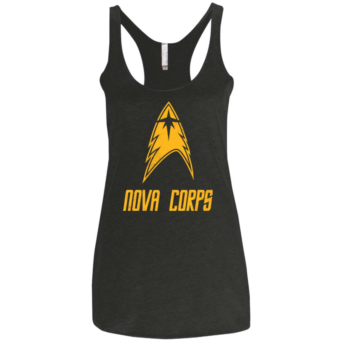 T-Shirts Vintage Black / X-Small Space Gang Women's Triblend Racerback Tank