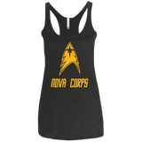 T-Shirts Vintage Black / X-Small Space Gang Women's Triblend Racerback Tank