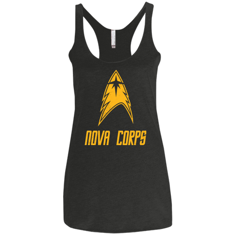 T-Shirts Vintage Black / X-Small Space Gang Women's Triblend Racerback Tank