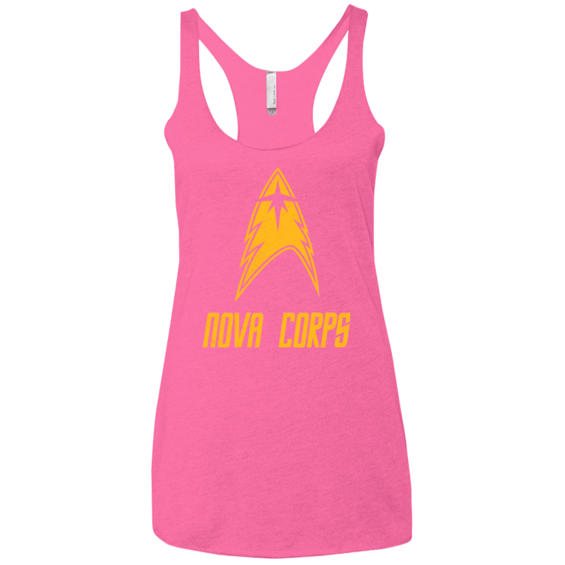 T-Shirts Vintage Pink / X-Small Space Gang Women's Triblend Racerback Tank