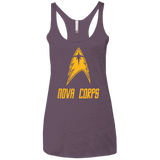 T-Shirts Vintage Purple / X-Small Space Gang Women's Triblend Racerback Tank