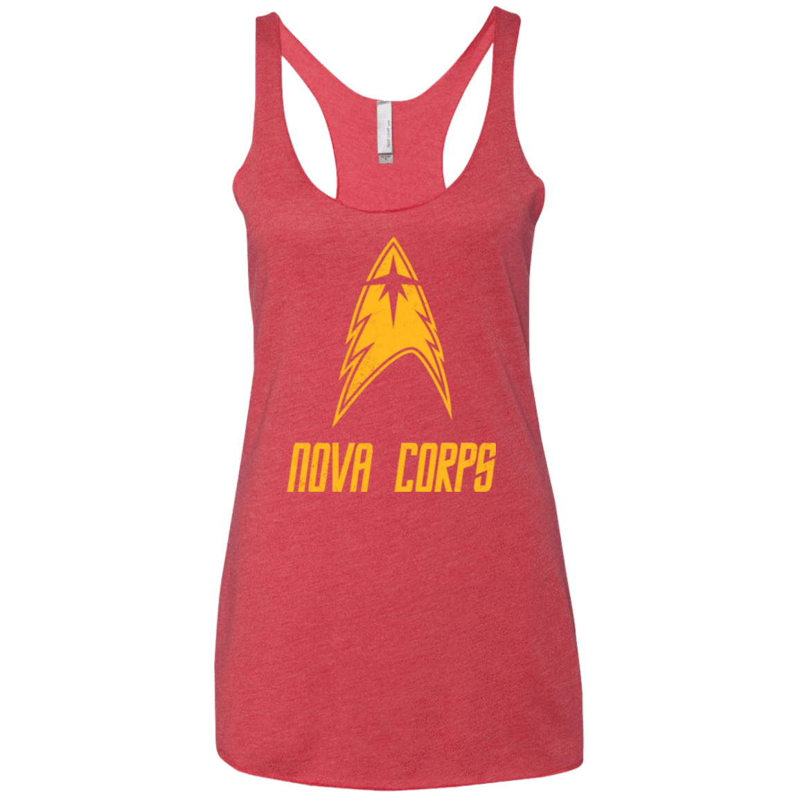 T-Shirts Vintage Red / X-Small Space Gang Women's Triblend Racerback Tank
