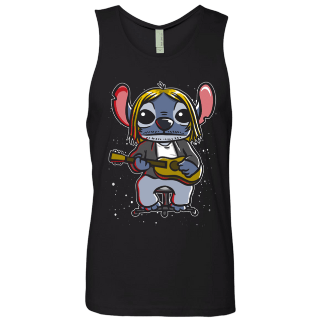 T-Shirts Black / Small Space Grunge Men's Premium Tank Top