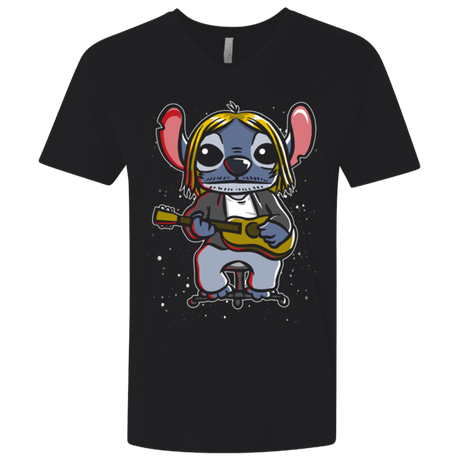 T-Shirts Black / X-Small Space Grunge Men's Premium V-Neck