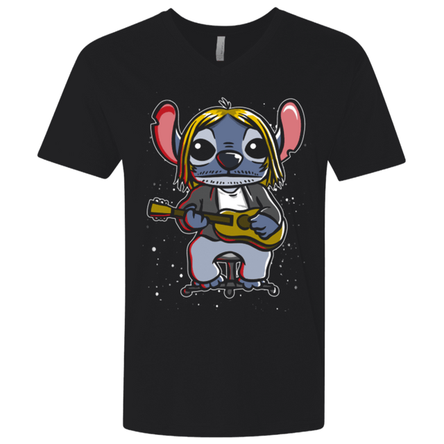 T-Shirts Black / X-Small Space Grunge Men's Premium V-Neck