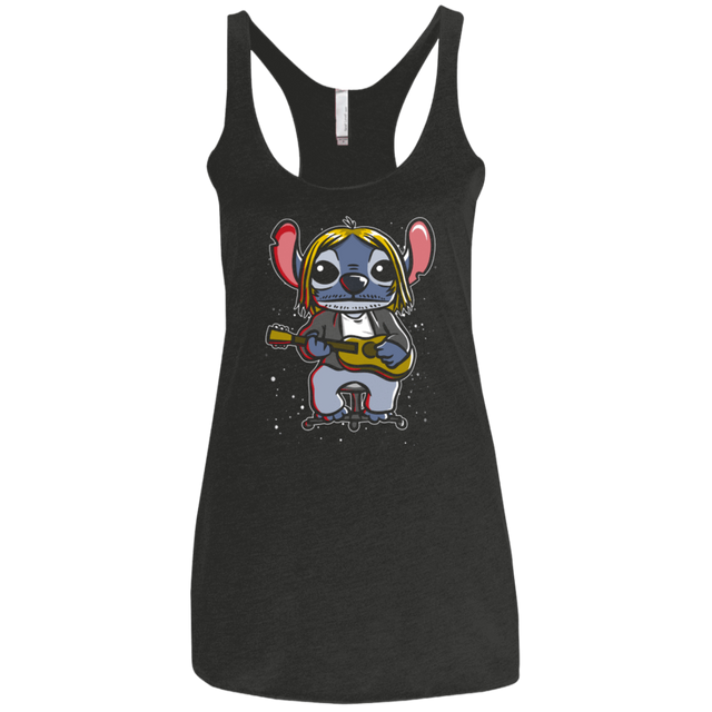 T-Shirts Vintage Black / X-Small Space Grunge Women's Triblend Racerback Tank