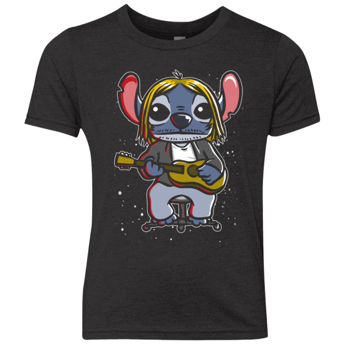 T-Shirts Vintage Black / YXS Space Grunge Youth Triblend T-Shirt