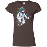 T-Shirts Dark Chocolate / S Space Guitar Junior Slimmer-Fit T-Shirt