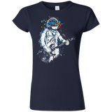 T-Shirts Navy / S Space Guitar Junior Slimmer-Fit T-Shirt