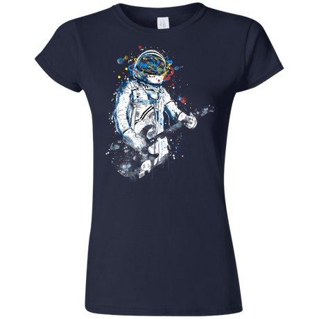 T-Shirts Navy / S Space Guitar Junior Slimmer-Fit T-Shirt