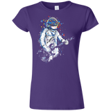 T-Shirts Purple / S Space Guitar Junior Slimmer-Fit T-Shirt