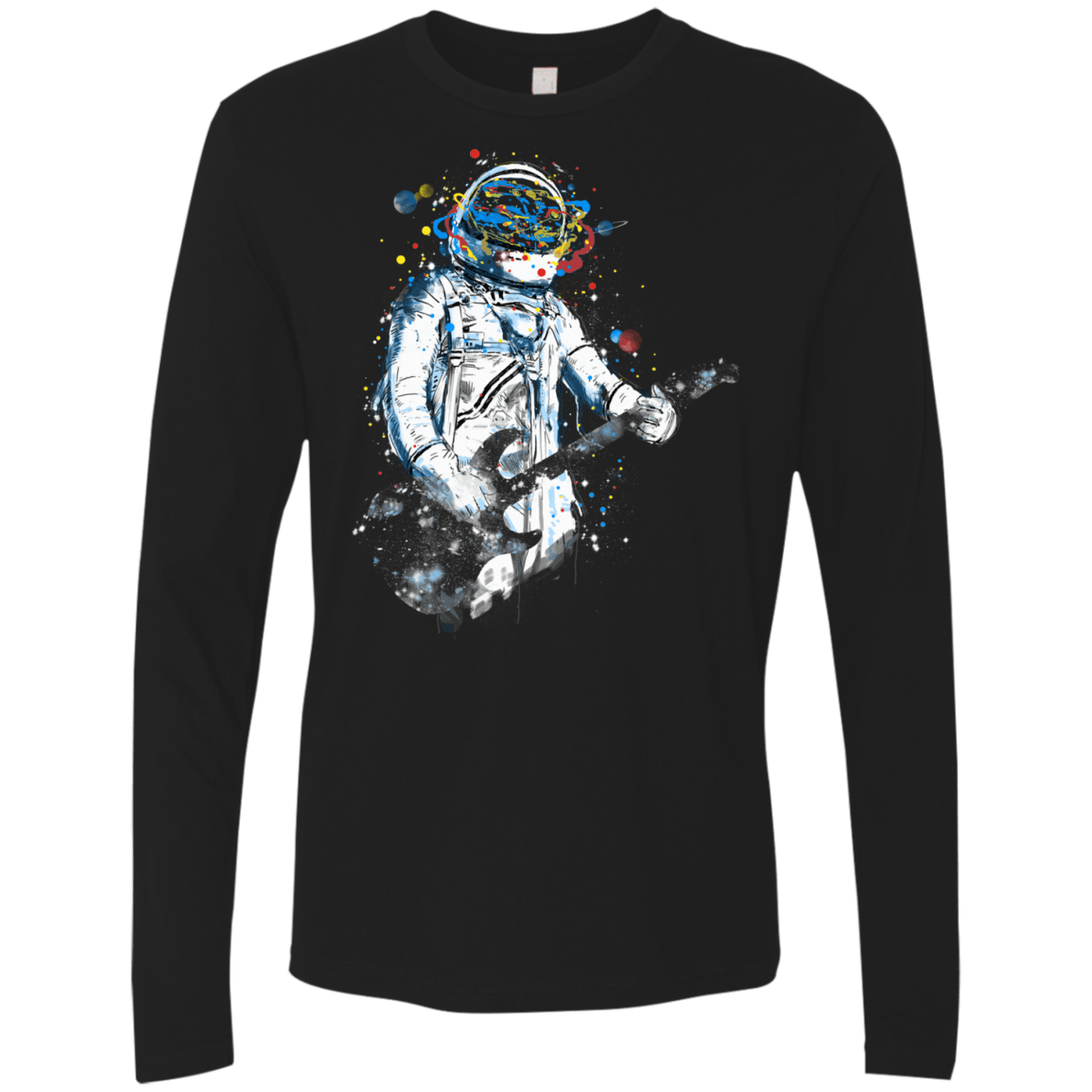 Space Guitar Men's Premium Long Sleeve