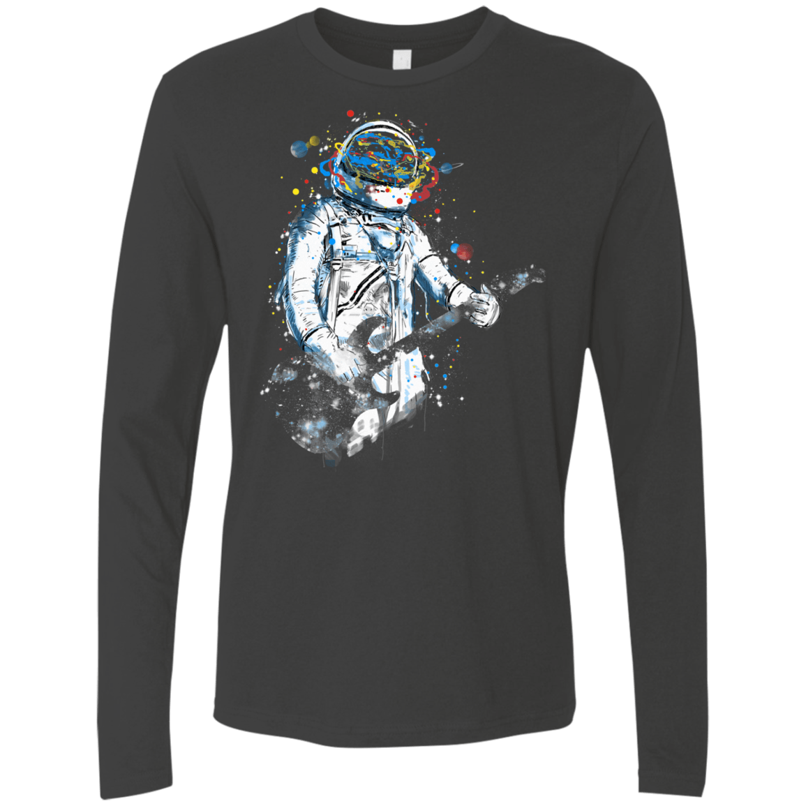 Space Guitar Men's Premium Long Sleeve