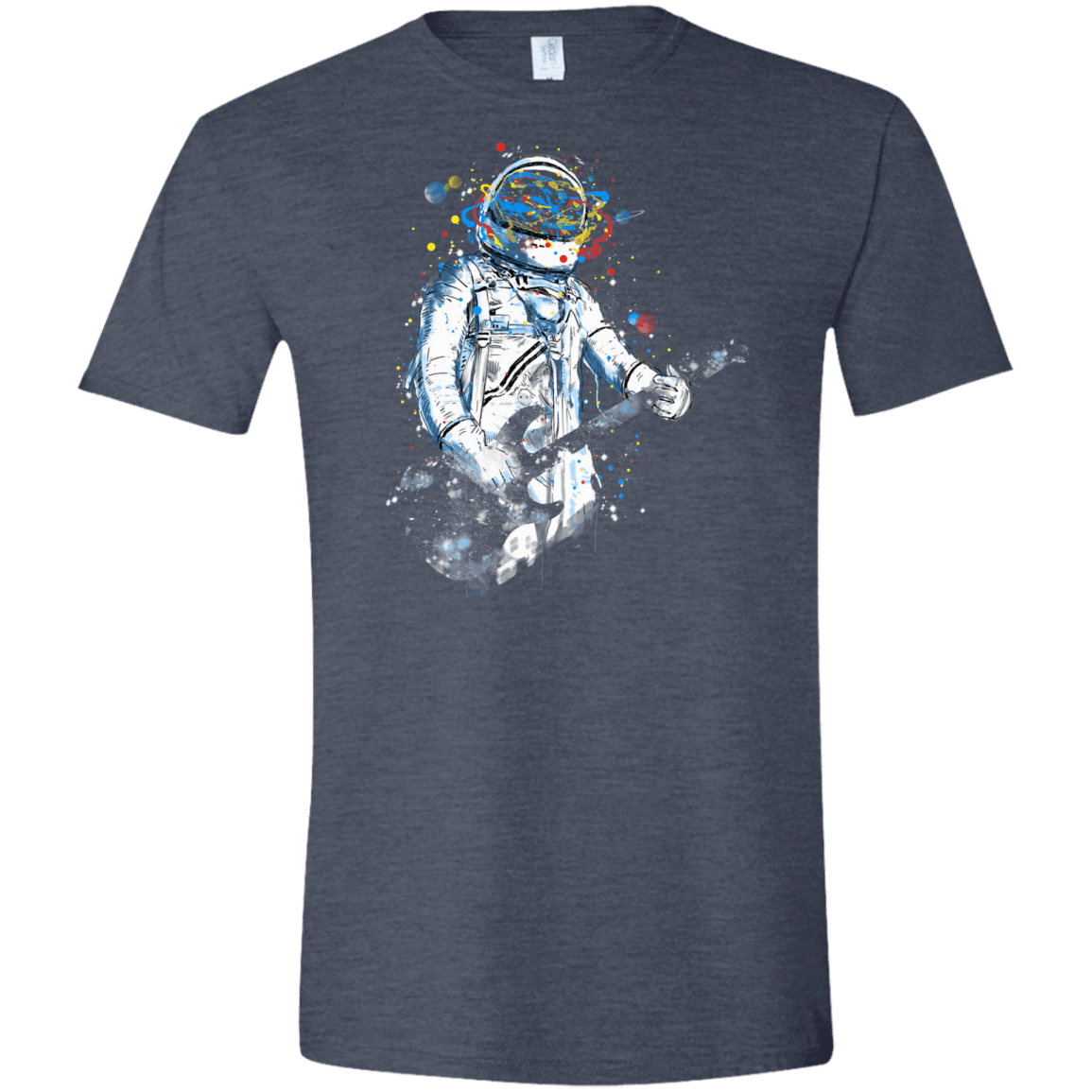 Space Guitar Men's Semi-Fitted Softstyle