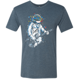 T-Shirts Indigo / S Space Guitar Men's Triblend T-Shirt